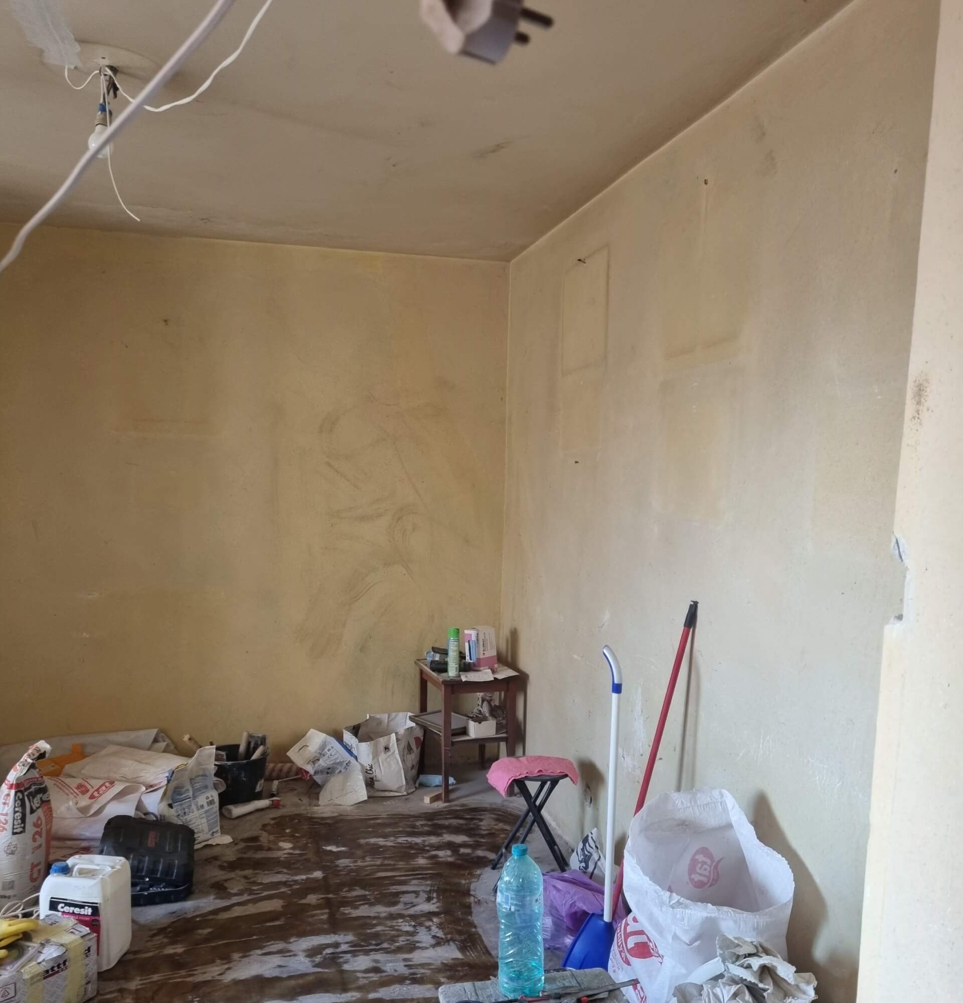 Etapele zugrăvirii complete